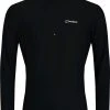 Berghaus 24/7 Base Haut manches longues à fermeture éclair torse Homme, bleu