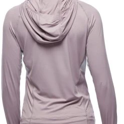 Black Diamond Alpenglow Pro Sweat à capuche Femme, gris -Elen Sport Boutique black diamond alpenglow pro hoody women wood violet 3
