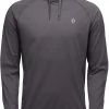 Black Diamond Crag Sweat à capuche Homme, gris