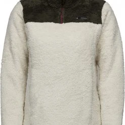 Black Diamond Roadie 1/4 Zip Fleece Hoody Women, noir