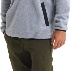 Burton Hearth Pull En Polaire Homme, blanc 7 Burton Hearth Pull En Polaire Homme, blanc -Elen Sport Boutique burton hearth fleece pullover men gray heather 2 2