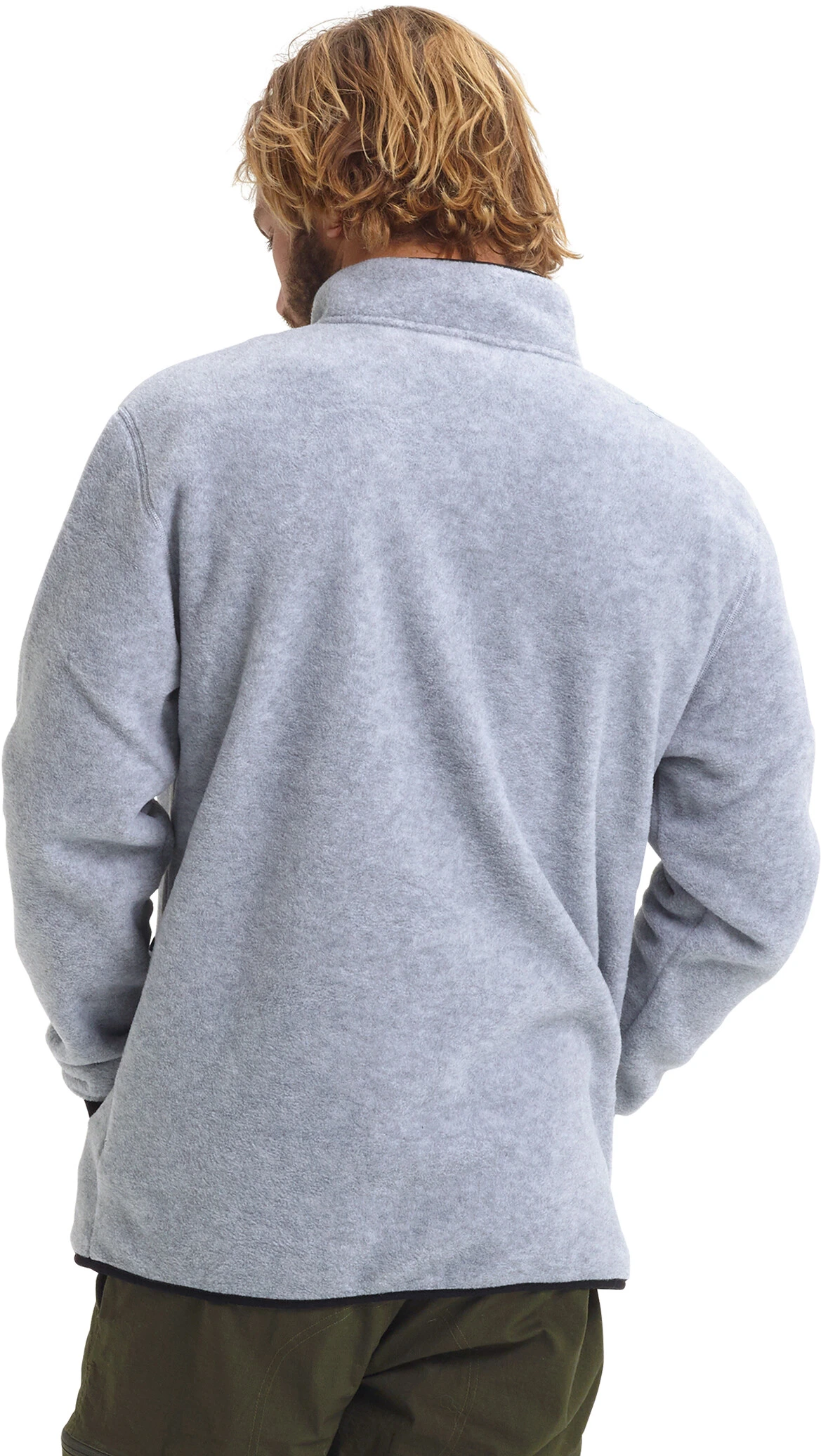 Burton Hearth Pull En Polaire Homme, blanc 4 Burton Hearth Pull En Polaire Homme, blanc – Image 4