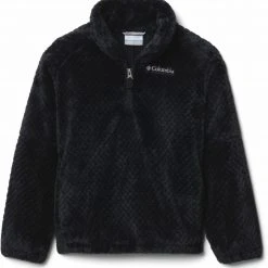 Columbia Fire Side II Sherpa Pull à fermeture éclair torse Fille, noir