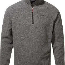 Craghoppers Corey VI Sweat À Fermeture Éclair Torse Homme, noir