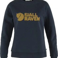 Fjällräven Logo Pull Femme, violet