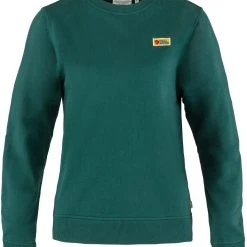 Fjällräven Vardag Sweat-shirt Femme, vert