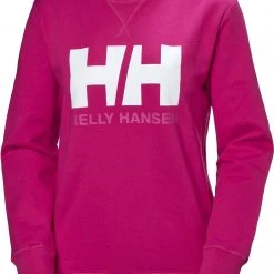 Helly Hansen HH Logo Sweat-shirt à col ras-du-cou Femme, bleu