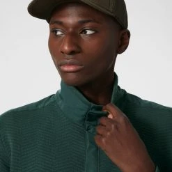 Helly Hansen Lillo Snap Pull Homme, Bleu pétrole -Elen Sport Boutique helly hansen lillo snap pullover men darkest spruce 6