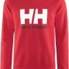 Helly Hansen HH Logo Sweat-shirt à col ras-du-cou Homme, gris