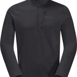 Jack Wolfskin Kolbenberg Veste fermeture éclair torse Homme, noir