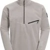 Jack Wolfskin Rebel Sweat en polaire Homme, gris