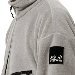 Jack Wolfskin Rebel Sweat en polaire Homme, bleu -Elen Sport Boutique jack wolfskin rebel fleece sweater men ash grey 4 2