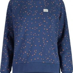 Maloja ValladaM. Organic Sweat-shirt Femme, orange/jaune