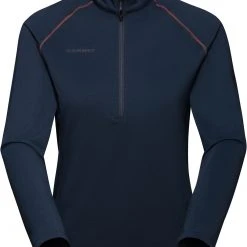 Mammut Snow Pull à fermeture éclair torse Femme, bleu