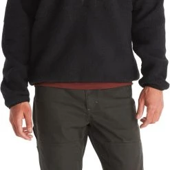 Marmot Aros Polaire 1/2 zip Homme, noir -Elen Sport Boutique marmot aros fleece 1 2 zip men black 5