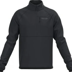 Marmot Olden Polartec 1/2 Zip Homme, noir