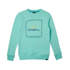 O'Neill All Year Sweat Col Ras-Du-Cou Garçon, vert