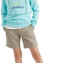 O'Neill All Year Sweat Col Ras-Du-Cou Garçon, bleu -Elen Sport Boutique oneill all year crew sweatshirt boys aqua spalsh 3 2
