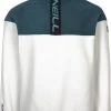 O'Neill Blizzard Fleece Men, blanc/Bleu pétrole