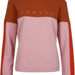 O'Neill Block Sweat Col Ras-Du-Cou Femme, blanc/noir