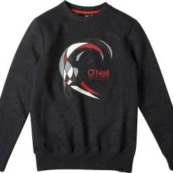 O'Neill Circle Surfer Sweat Col Ras-Du-Cou Garçon, gris