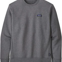Patagonia P-6 Label Uprisal Sweat Col Ras-Du-Cou Homme, gris