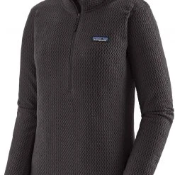 Patagonia R1 Air Pull à col zippé Femme, noir