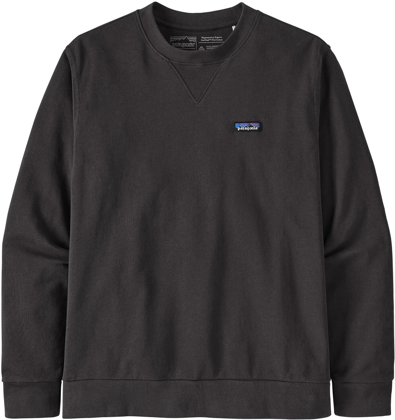 Patagonia Regenerative Organic Certified Cotton Sweat Col Ras-Du-Cou, bleu 1 Patagonia Regenerative Organic Certified Cotton Sweat Col Ras-Du-Cou, bleu