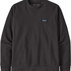 Patagonia Regenerative Organic Certified Cotton Sweat Col Ras-Du-Cou, noir
