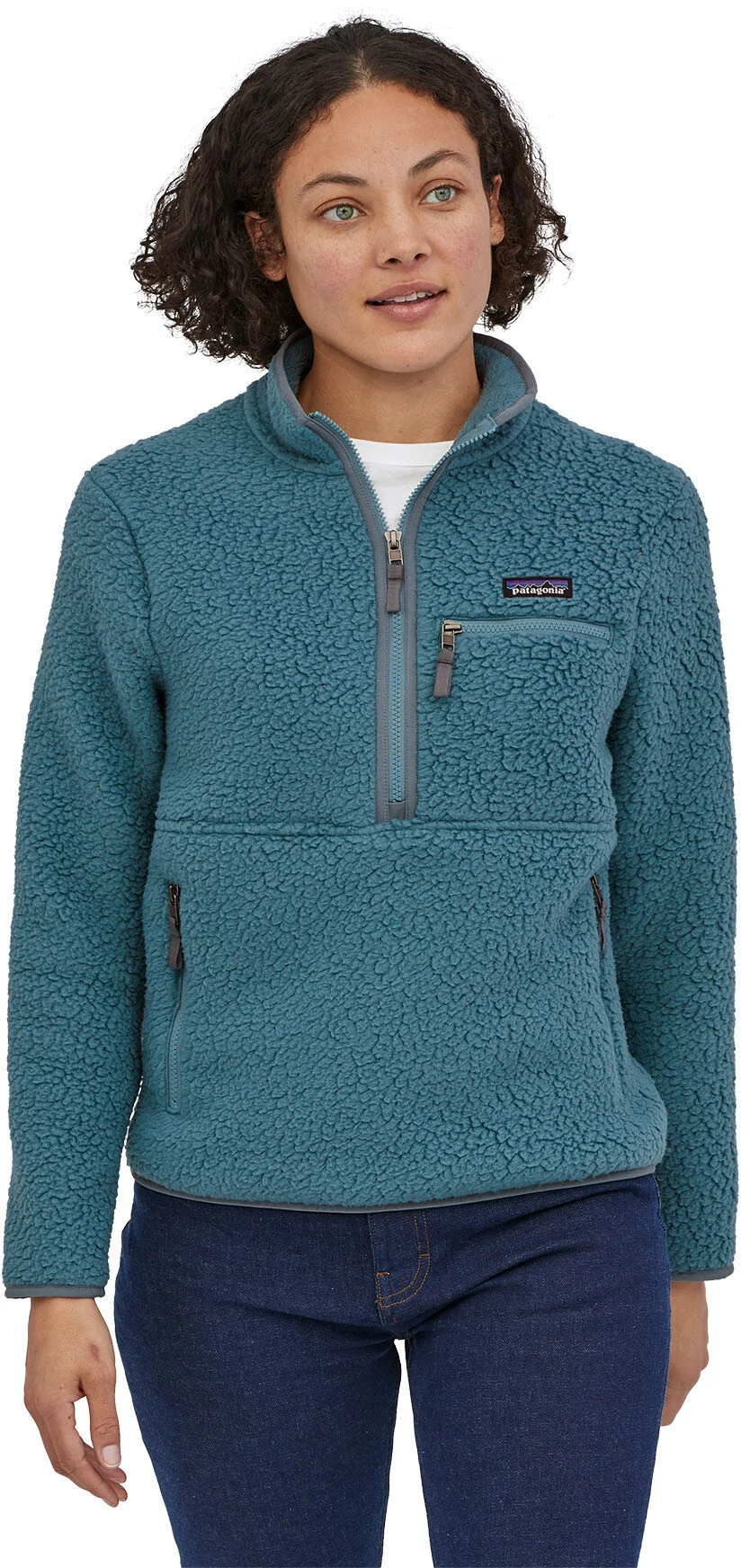Patagonia Retro Pile Marsupial Femme, bleu 2 Patagonia Retro Pile Marsupial Femme, bleu – Image 2