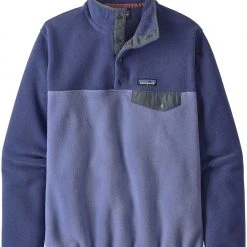 Patagonia Synchilla Snap-T Pull léger Femme, bleu