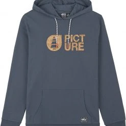 Picture Basement Cork Sweat à capuche Homme, bleu