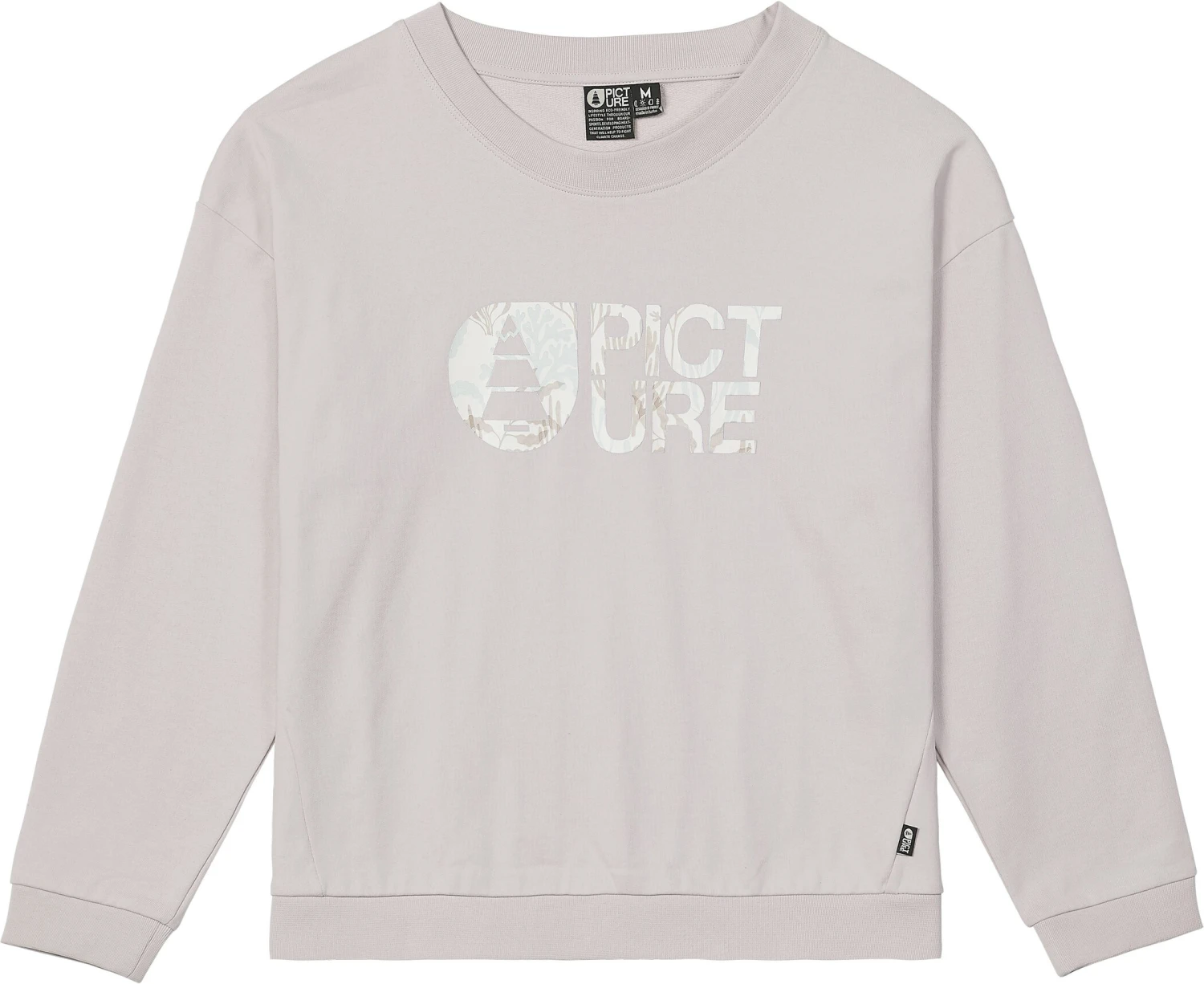 Picture Basement Haut Col Ras-Du-Cou Femme, bleu 1 Picture Basement Haut Col Ras-Du-Cou Femme, bleu