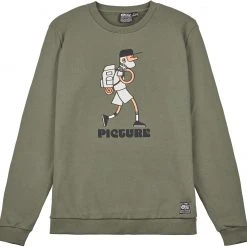 Picture Rando Haut Col Ras-Du-Cou Homme, olive