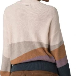 Prana Desert Road Sweat-shirt Femme, Multicolore -Elen Sport Boutique prana desert road sweater women dreamdust 3