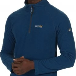 Regatta Montes Sweat-shirt Manches longues Polaire Homme, noir