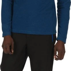 Regatta Montes Sweat-shirt Manches longues Polaire Homme, bleu -Elen Sport Boutique regatta montes vaelikerros miehet imperial blue 3 4