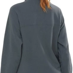 Salomon Sntial Cosy Chemise polaire semi-fermée à manches longues Femme, gris 7 Salomon Sntial Cosy Chemise polaire semi-fermée à manches longues Femme, gris -Elen Sport Boutique salomon sntial cosy fleece half zip ls shirt women ebony 3
