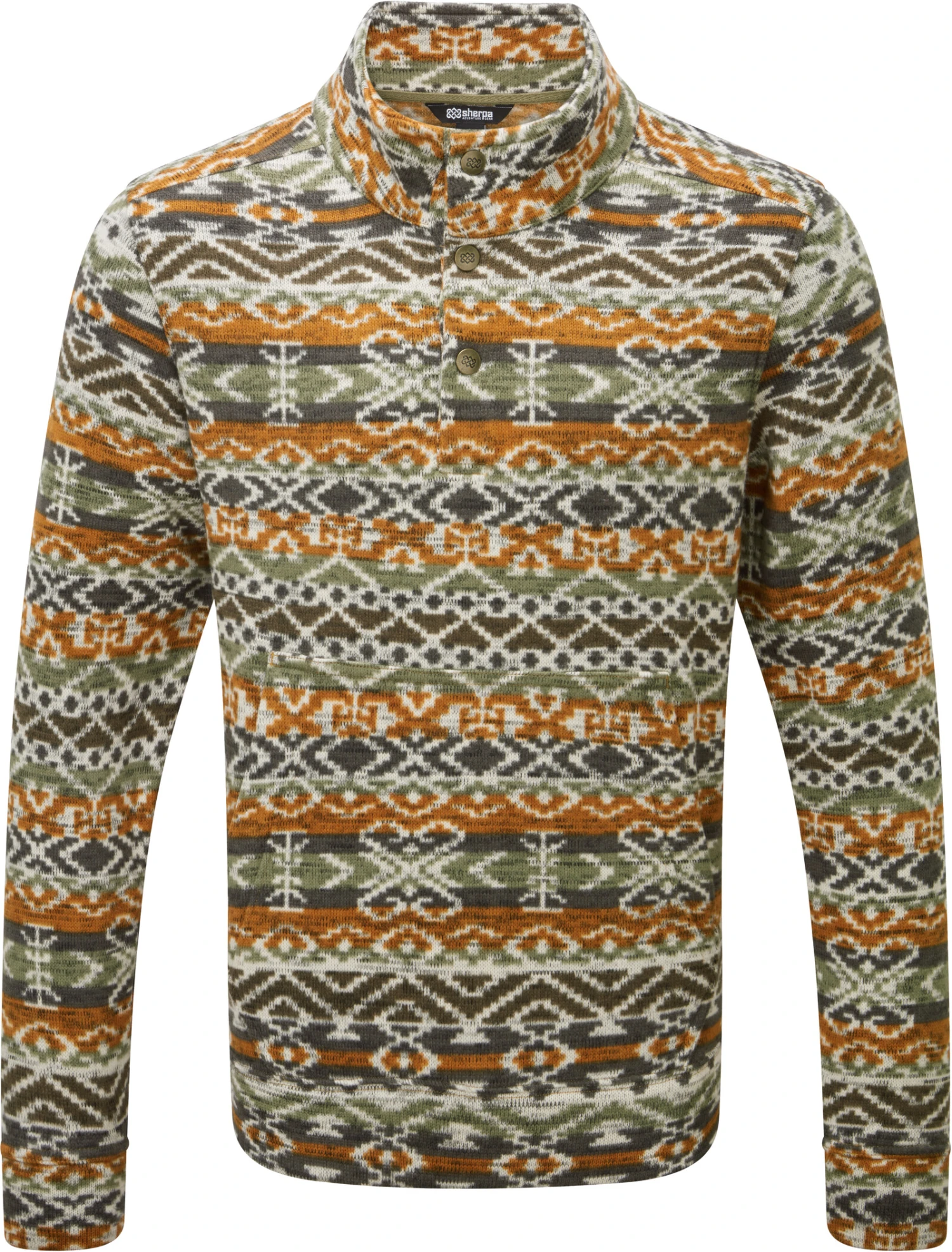 Sherpa Bhutan Pullover Men, gris 1 Sherpa Bhutan Pullover Men, gris