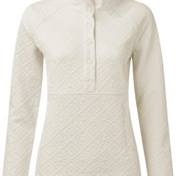 Sherpa Nyano Mock Neck Sweater Women, blanc