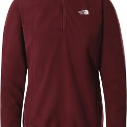 The North Face 100 Glacier Veste 1/4 zip Femme, rose