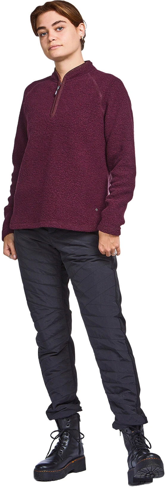 Varg Dragö Pull en laine Femme, rouge 3 Varg Dragö Pull en laine Femme, rouge – Image 3