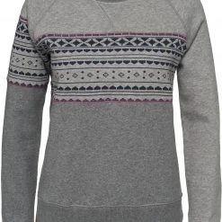 Varg Fjällbacka Pull Femme, gris/bleu