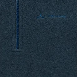 VAUDE Pulex Pull à demi-zip Enfant, rouge -Elen Sport Boutique vaude pulex halfzip pullover kids dark sea 3 1